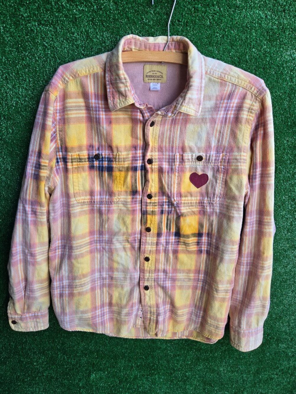 NBA Cleveland Cavaliers vintage flannel shirt upcycled - Picture 2 of 9